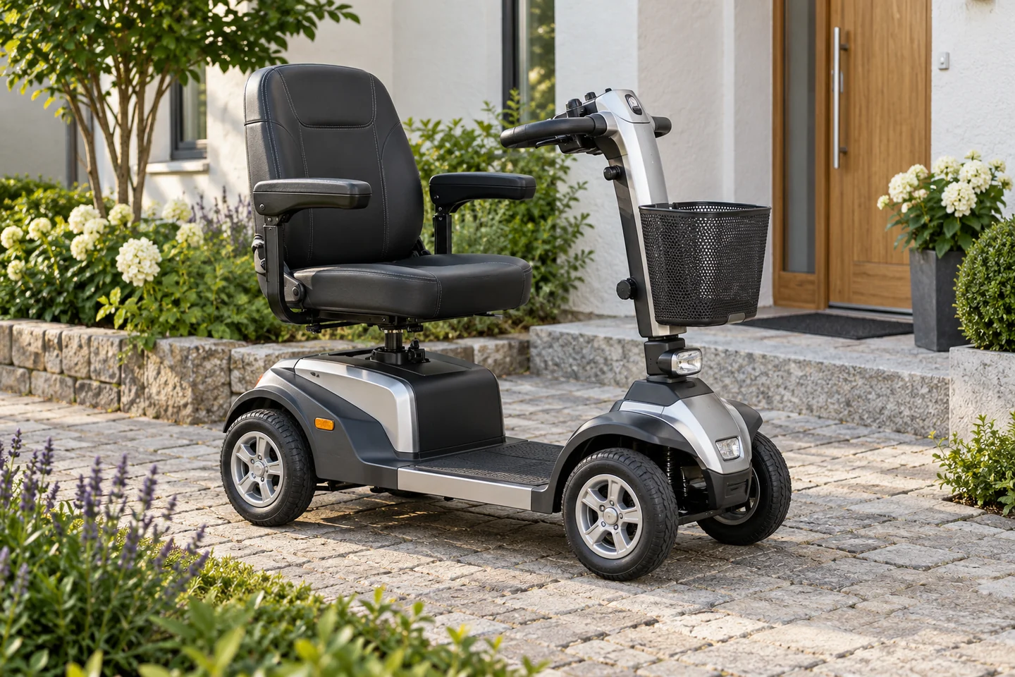 Elektromobile & Elektrorollstühle in einer passenden Wohn- oder Arbeitsumgebung